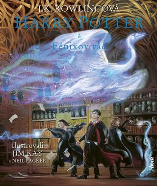 Kniha: Harry Potter 5 – Ilustrovaná edícia - Harry Potter a Fénixov rád - 1. vydanie - J. K. Rowlingová