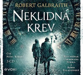 CD audio: Neklidná krev (audiokniha) - 1. vydanie - Robert Galbraith