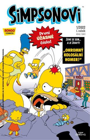 Kniha: Simpsonovi 1/2022 - První úžasné číslo! - 1. vydanie