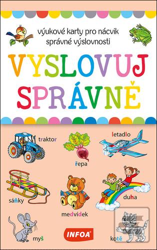 Karty: Vyslovuj správně výukové karty - pro nácvik správné výslovnosti