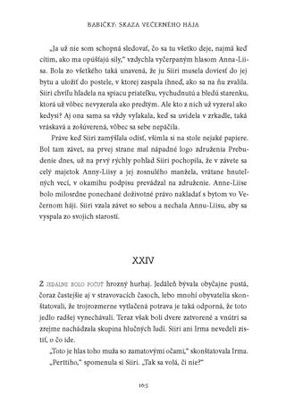 Ukážka z knihy Babičky: Skaza Večerného hája  -  Autorsky chránený materiál © Albatros Media