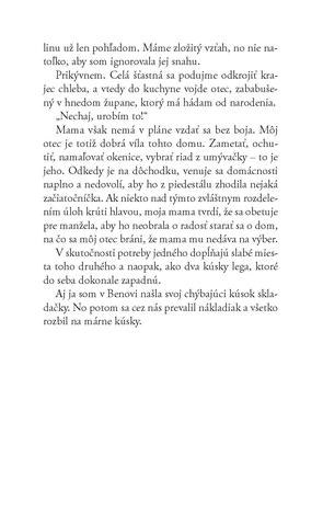 Ukážka z knihy Parfum šťastia najkrajšie vonia v daždi  -  Autorsky chránený materiál © Albatros Media