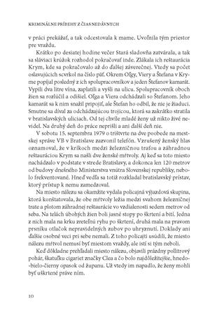 Ukážka z knihy Kriminálne príbehy z čias nedávnych  -  Autorsky chránený materiál © Albatros Media