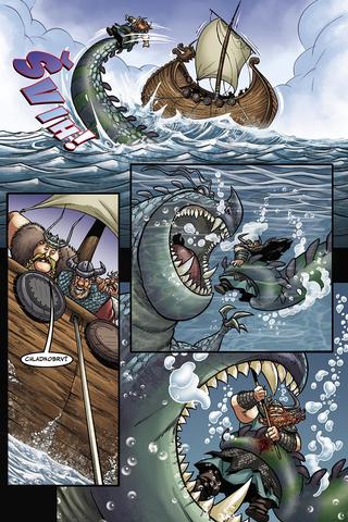 Ukážka z knihy Dragons - Riders of Berk Nebezpečenstvo hlbočiny  -  Autorsky chránený materiál © Albatros Media