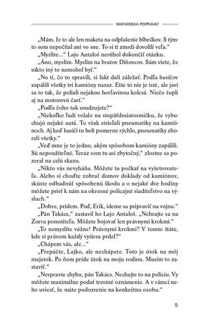 Ukážka z knihy Mafiánska poprava? (s podpisom autora)  -  strana 5