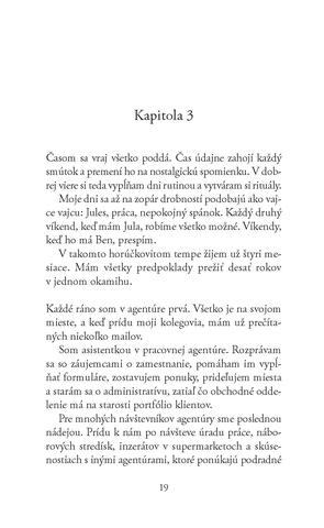Ukážka z knihy Parfum šťastia najkrajšie vonia v daždi  -  Autorsky chránený materiál © Albatros Media