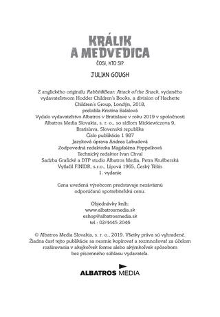 Ukážka z knihy Králik a medvedica Čosi, kto si?  -  Autorsky chránený materiál © Albatros Media