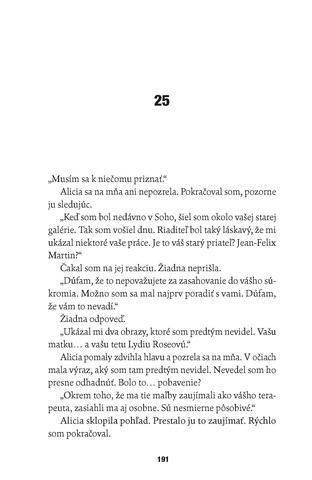 Ukážka z knihy Tichá pacientka - Autorsky chránený materiál © Albatros Media