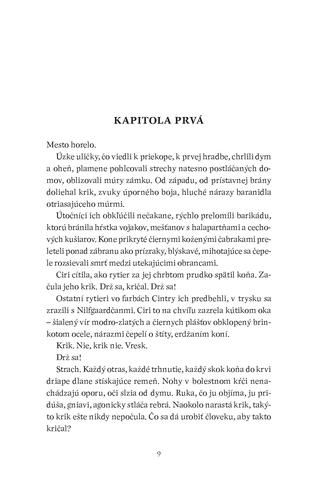 Ukážka z knihy Zaklínač III Krv elfov  -  Autorsky chránený materiál © Albatros Media