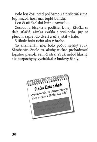 Ukážka z knihy Klub záhad - Škola hrôzy  -  Autorsky chránený materiál © Albatros Media