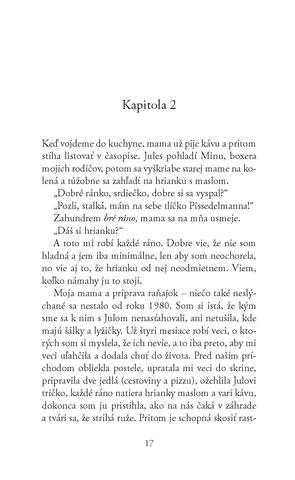 Ukážka z knihy Parfum šťastia najkrajšie vonia v daždi  -  Autorsky chránený materiál © Albatros Media