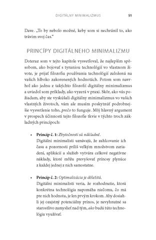 Ukážka z knihy Digitálny minimalizmus  -  Autorsky chránený materiál © Albatros Media