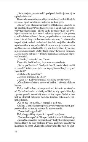 Ukážka z knihy Venuša zo zátoky  -  Dominik dán - str. 14