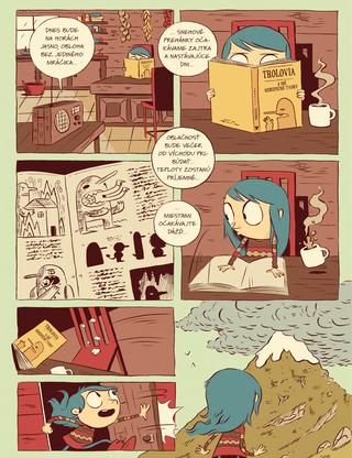 Ukážka z knihy Hilda a trol - Autorsky chránený materiál © Albatros Media