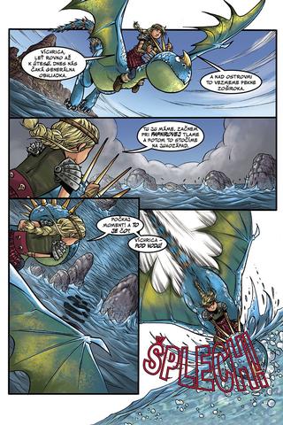 Ukážka z knihy Dragons - Riders of Berk Nebezpečenstvo hlbočiny  -  Autorsky chránený materiál © Albatros Media