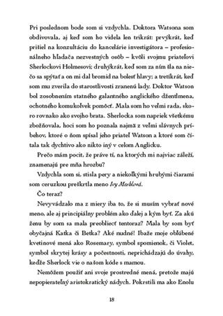Ukážka z knihy Enola Holmesová 3: Prípad zlovestných kytíc  -  Autorsky chránený materiál © Albatros Media