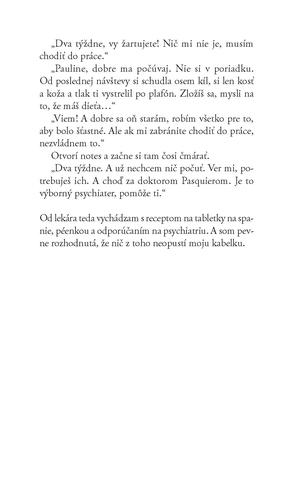Ukážka z knihy Parfum šťastia najkrajšie vonia v daždi  -  Autorsky chránený materiál © Albatros Media