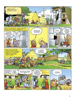 Ukážka z knihy Asterix VII - Súboj náčelníkov  -  Autorsky chránený materiál © Albatros Media