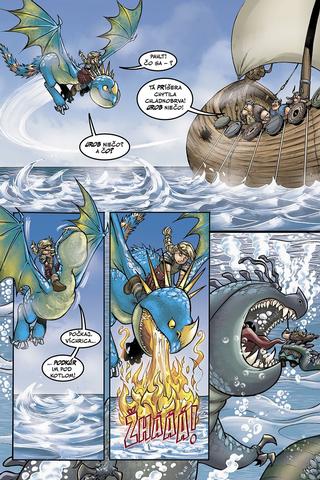 Ukážka z knihy Dragons - Riders of Berk Nebezpečenstvo hlbočiny  -  Autorsky chránený materiál © Albatros Media