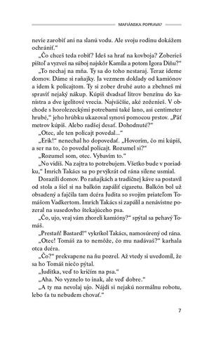 Ukážka z knihy Mafiánska poprava? (s podpisom autora)  -  strana 7