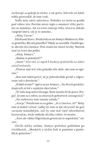 Ukážka z knihy Farby smútku  -  Autorsky chránený materiál © Albatros Media