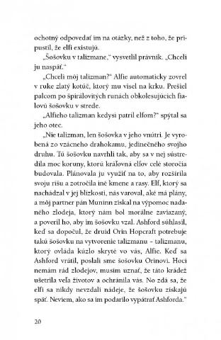 Ukážka z knihy Alfie Bloom a zlodej talizmanu - Autorsky chránený materiál © Albatros Media