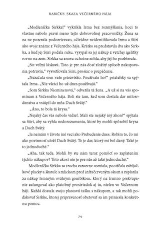 Ukážka z knihy Babičky: Skaza Večerného hája  -  Autorsky chránený materiál © Albatros Media