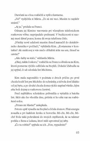 Ukážka z knihy Tri pátračky: Nebezpečný čet  -  Autorsky chránený materiál © Albatros Media