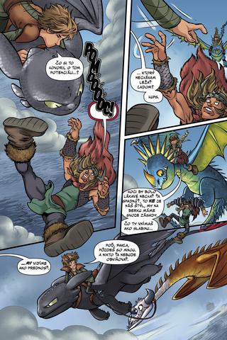 Ukážka z knihy Ako si vycvičiť draky Jazdci z Berku Čierny pasažier  -  Autorsky chránený materiál © Albatros Media