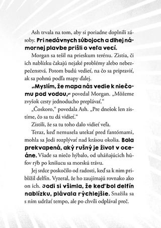 Ukážka z knihy Minecraft Kroniky Woodswordu V hlbokých vodách  -  Autorsky chránený materiál © Albatros Media