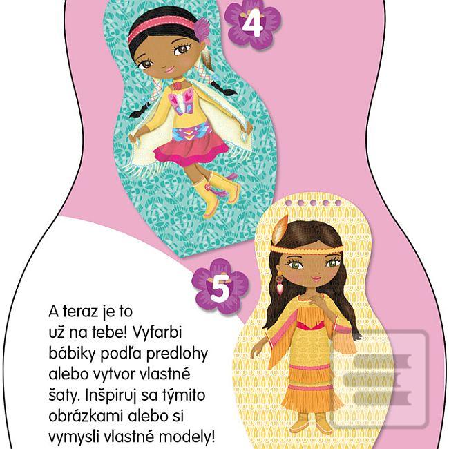 Séria kníh: Obliekame bábiky
