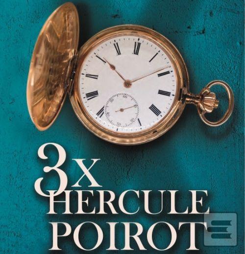 Séria kníh: 3x Hercule Poirot