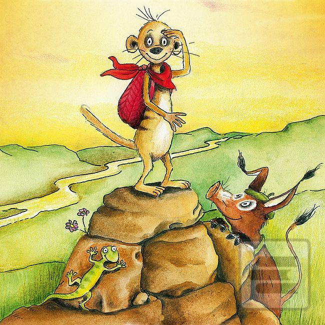 Séria kníh: Dobrodružstvá surikaty Tafiti
