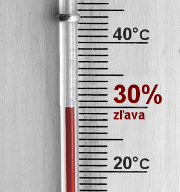 Článok: Na Slovensku dnes 30°C, prispôsobili sme tomu zľavy!