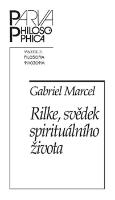 Kniha: Rilke, svědek spirituálního života