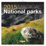 Kalendár nástenný: Magické národní parky - nástěnný kalendář 2015 - poznámkový - Jakub Kasl