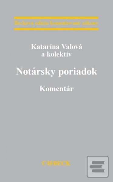 Kniha: Notársky poriadok - Katarína Valová