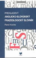 Kniha: Prekladový anglicko-slovenský frazeologický slovník