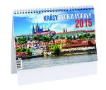 Kalendár stolný: Krásy Čech a Moravy - stolní kalendář 2015