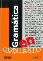 Kniha: Gramática en contexto Učebnice - Claudia Jacobi; Enrique Melone; Lorena Menón