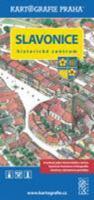 Kniha: Slavonice - historické centrum - Kreslená mapa