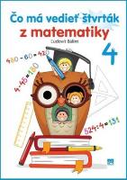 Kniha: Čo má vedieť štvrták z matematiky 4 - Ľudovít Bálint