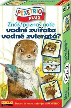 Stolová hra: Pexetrio Plus Znáš vodní zvířata?