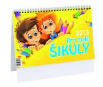 Kalendár stolný: Pro malé šikuly - stolní kalendář 2015