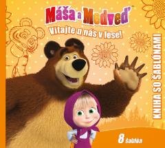 Kniha : Máša a medveď - Kniha šablón