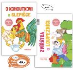 Kniha: O kohoutkovi a slepičce/ Zvířatka a loupežníci - Renata Frančíková