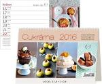 Kalendár stolný: Cukrárna 2016 - stolní kalendář