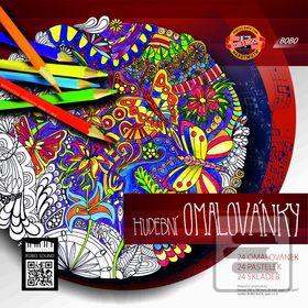 Hudební omalovánky + 24…