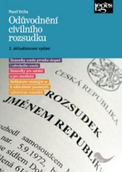 Kniha: Odůvodnění civilního rozsudku - Pavel Vrcha