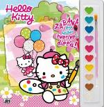 Kniha: Vymaľ s farbami Hello Kitty - Walt Disney